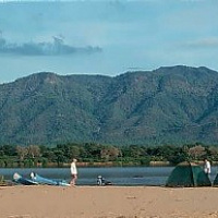 Zimbabwe. Mana Pools Canoeing Safari and Lake Kariba